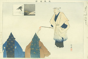 能楽図絵 鵜飼／耕漁