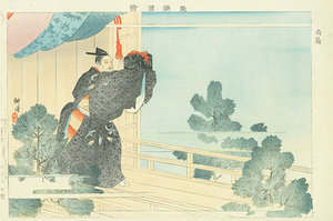 能楽図絵 面箱／耕漁