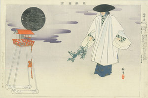 能楽図絵 三井寺／耕漁