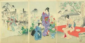 当世風俗花の咲分／小国政