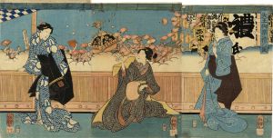 天王御祭礼之図／芳艶