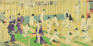 肌競花の勝婦湯／国周