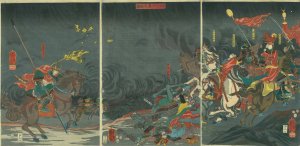 甲越川中島大合戦／国芳