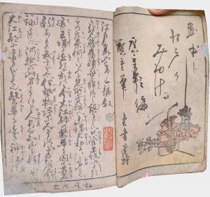 絵本江戸土産 三編／松亭金水解説　広重画