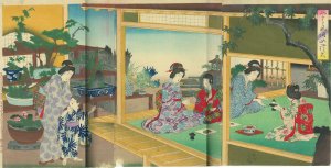 やまと風俗女礼式／周延